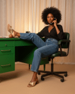 Sandália salto bola (5cms ) - Ouro - Imagem 7