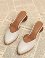 Sandália Mule/Sarcarpin em couro - Imagem 4