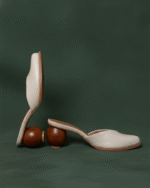 Sandália Mule/Sarcarpin em couro