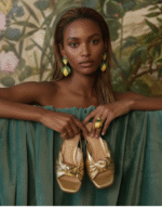 Sandália salto bola (5cms ) - Ouro - Imagem 2