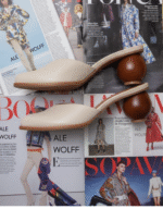 Sandália Mule/Sarcarpin em couro - Imagem 3