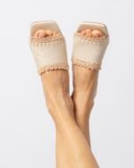 Sandália crochê em ráfia - Imagem 2